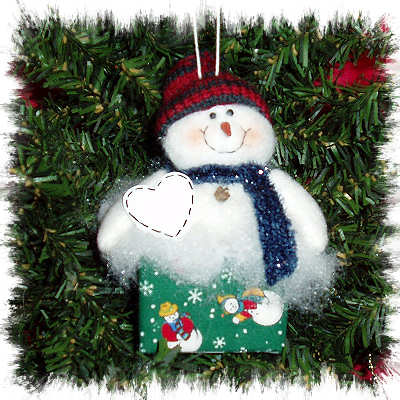 SNOWMAN IN A BOX