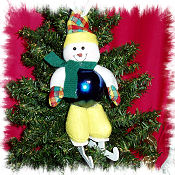Skating Snowman