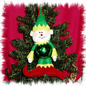 Elf Christmas Ornament