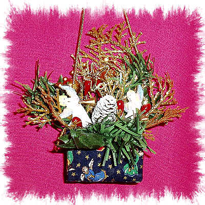 ANGEL GIFT BOX ORNAMENT