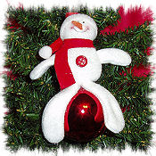 Christmas Snowman Ornament