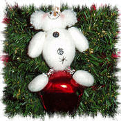 Jingle, Jingle, Red Snowman Ornament