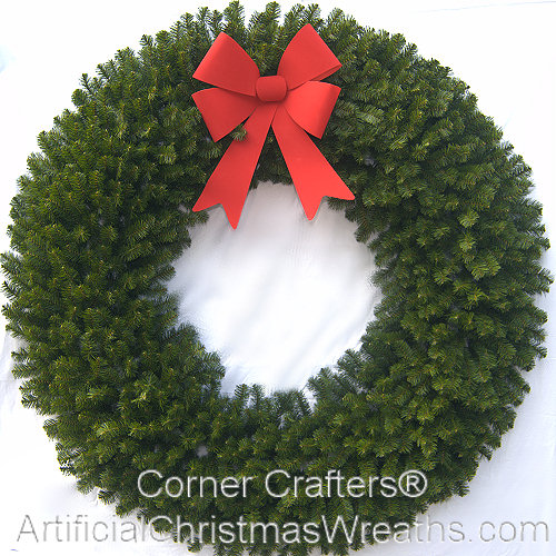 6 FOOT (72 INCH) CHRISTMAS WREATH (WITHOUT LIGHTS)
