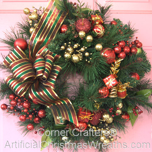 Christmas Accent Wreath - Free Shipping!