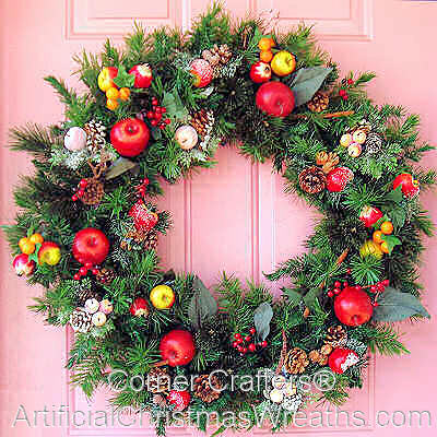 30 INCH CHRISTMAS ORCHARD WREATH
