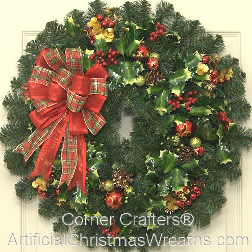 HOLLY JOLLY CHRISTMAS WREATH