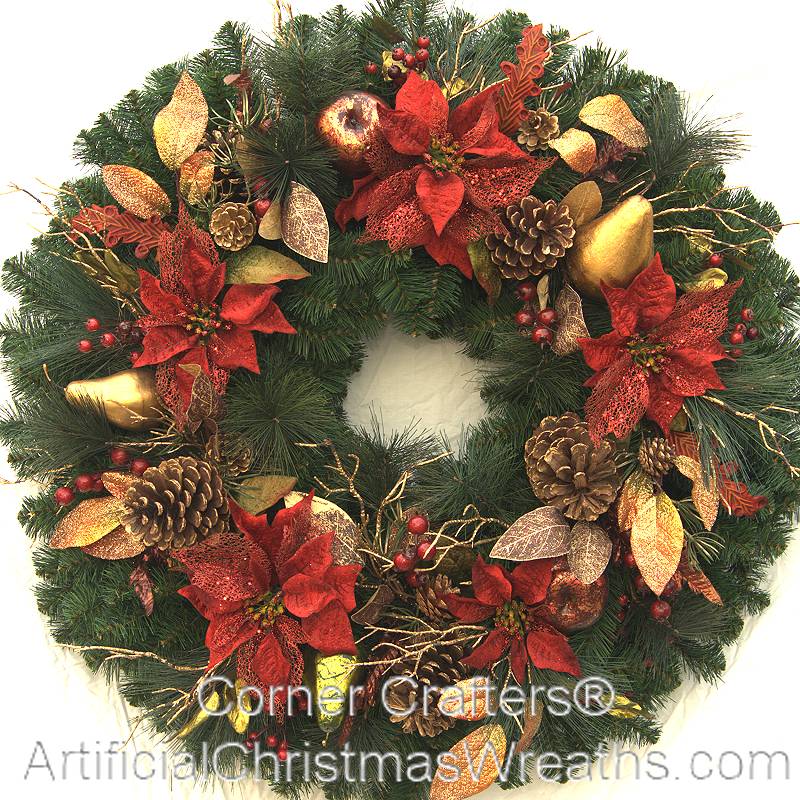 3 FOOT CHRISTMAS ELEGANCE WREATH