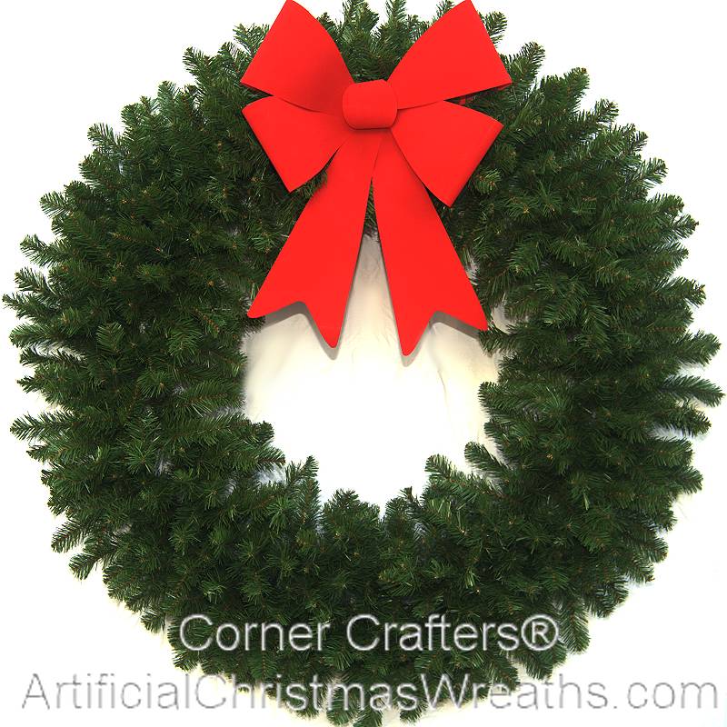 FOOT DELUXE CHRISTMAS WREATH (without lights ...