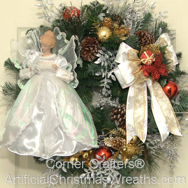 CHRISTMAS ANGEL WREATH CHRISTMAS WREATHS