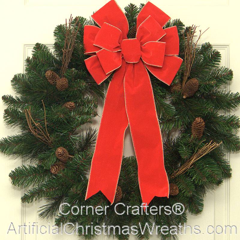 deluxe traditional christmas wreath deluxe traditional christmas wreath