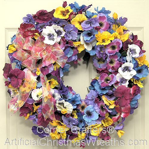 PANSY WREATH