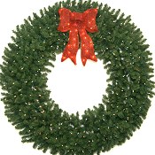 6 Foot (72 inch) Christmas Wreath