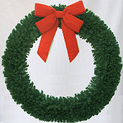 8 Foot (96 inch) Christmas Wreath