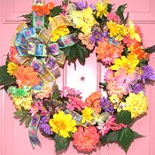 Spring Butterfly Wreath