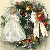 Christmas Angel Wreath