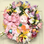 Sunny Bunny Easter Wreath