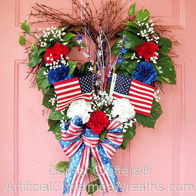 HEARTFELT PRIDE PATRIOTIC WREATH