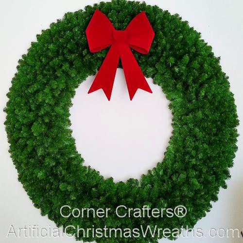 6 FOOT CHRISTMAS WREATH (without lights) ArtificialChristmasWreaths