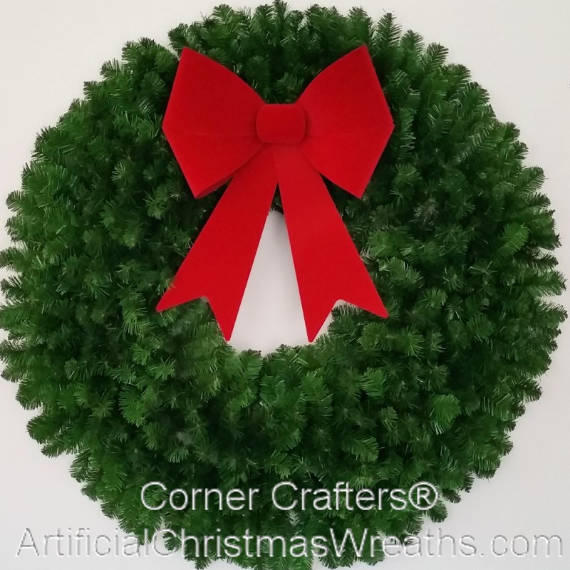 4 FOOT CHRISTMAS WREATH (without lights) ArtificialChristmasWreaths