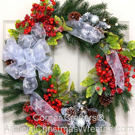 WINTER WREATH | ArtificialChristmasWreaths.com | ACWreaths | WINTER ...